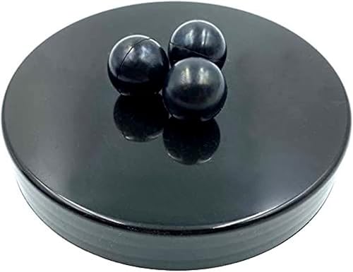 Miniatura 5 de Rubber Balls 100 bolas de pintura Hard Rubber Balls de calibre 43, bolas de proyectiles reutilizables para pistolas de defensa doméstica y