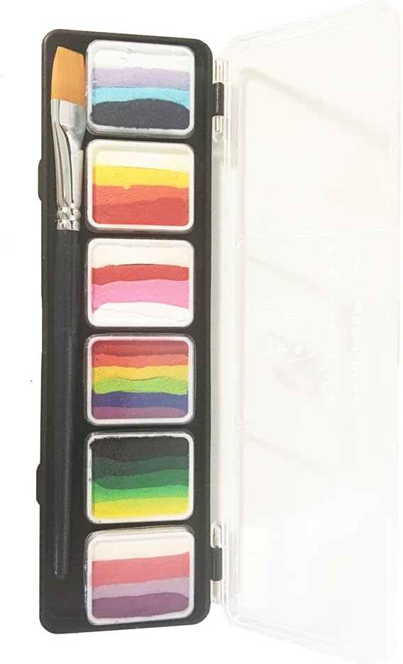 PartyXplosion Special FX Split Cake Palette - 6 x 6 gm