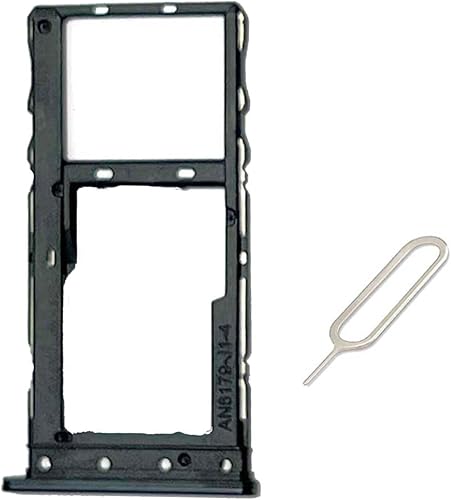 para Motorola Moto G 5G 2022 XT2213DL XT2213-3 XT2213 Bandeja de tarjeta SIM SD Soporte de tarjeta SIM Parte de repuesto para contenedor (negro)
