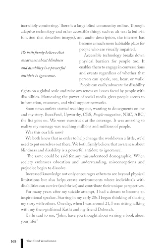 The Blind Woodsman: One Man's Journey to Find His Purpose on the Other Side of Darkness (Fox Chapel Publishing) Inspiring Autobiography on Overcoming Disability, Depression, and Addiction - Image 6