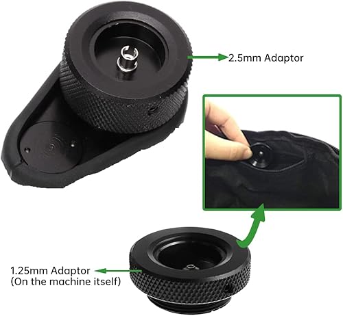 Miniatura 2 de Microscopio de fibra óptica de mano, adaptador de inspección de 7.874 x 15.748 x 0.098in, microscopio de fibra óptica con LED blanco