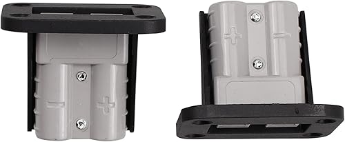 Miniatura 2 de ZOOKOTO 2 placas empotradas de montaje empotrado de 50 A 12-24 V CC, panel de montaje de enchufe para conectores Anderson SB50 Series