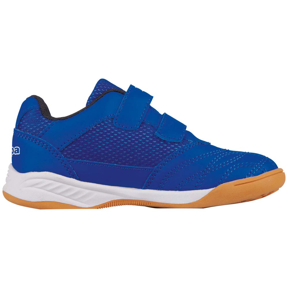 Kappa Kickoff K Unisex Kids, Scarpe per jogging su strada Unisex - Bambini e ragazzi, Blue Black, 35 EU