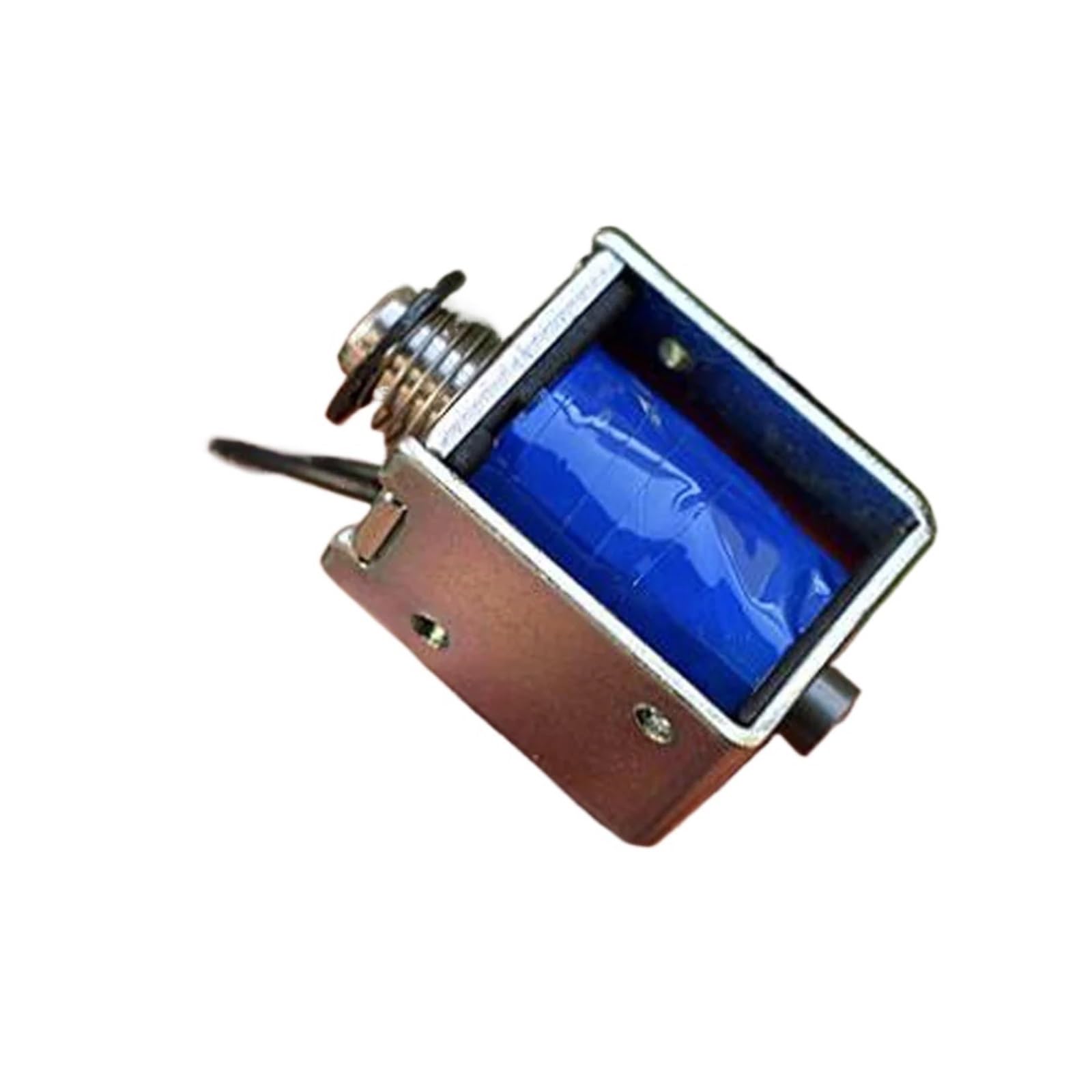 DC 6V-12V Micro Electromagnet Through Type Push-Pull Type Solenoid Stroke 3MM for Office Equipment Excellent Sealing