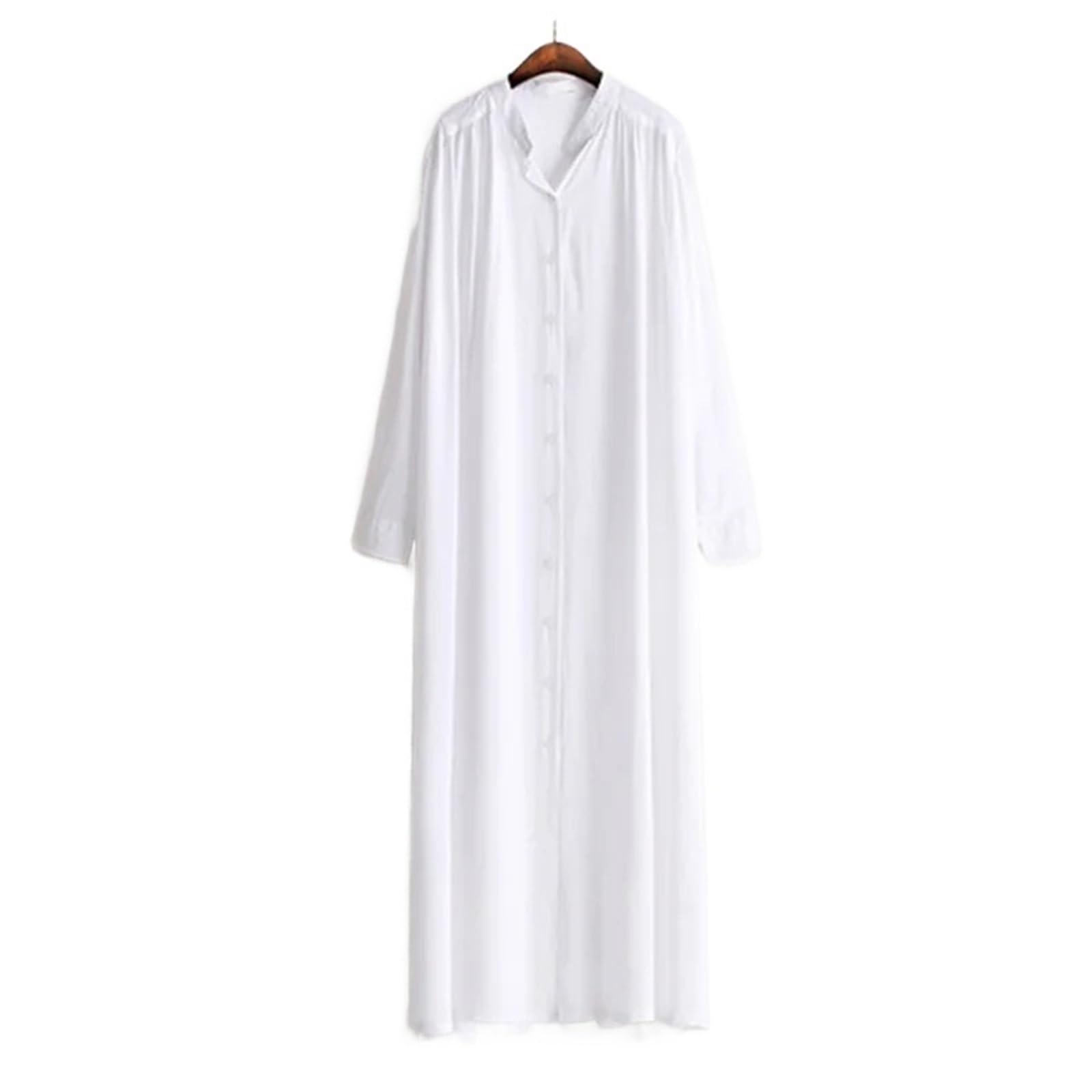 Cache Maillot Femme Robe de Plage Longue en Coton for Femme, paréo Ample, Kimono, vêtements de Plage