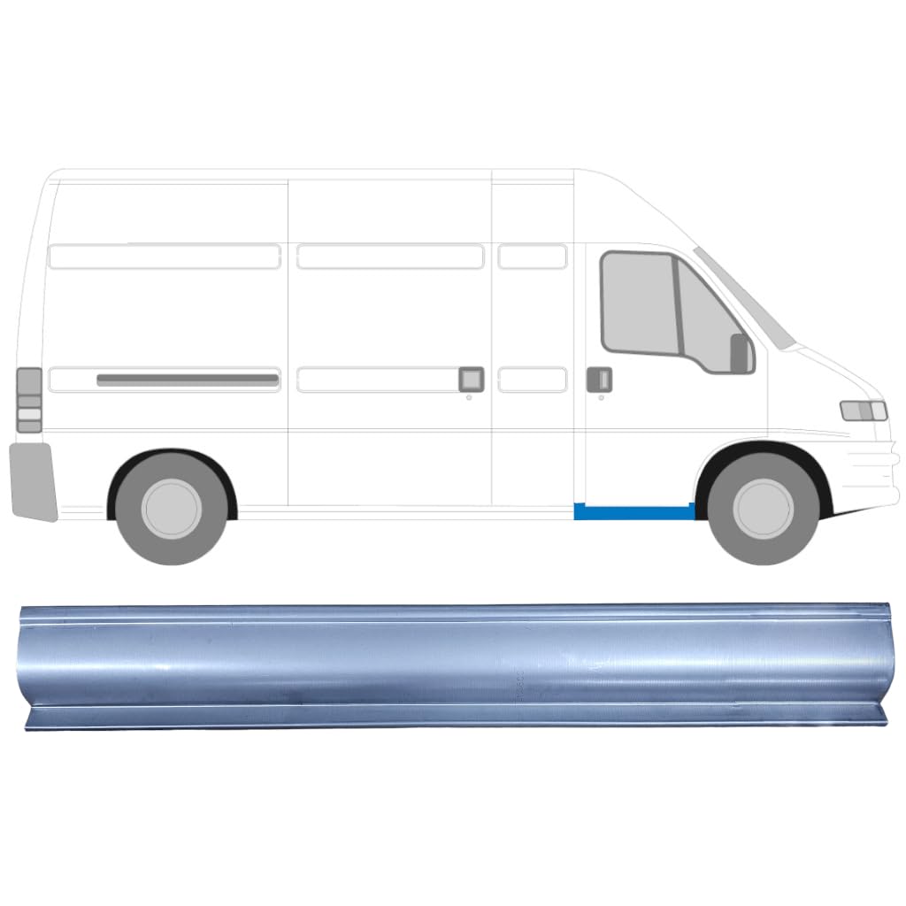 Reparaturblech Schweller vordere Tür für FIAT Ducato 1994-2006 / Rechts