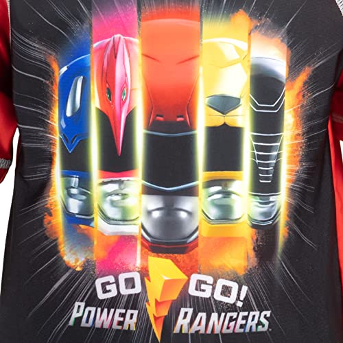 Power Rangers Toddler Boys Rash Guard And Swim Trunks Outfit Set Black 3T #TOP4
