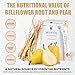 Korean Bellflower Root Extract 30pcs Pear, Jujube & Quince Concentrate, Honey, Fiber & Vitamin-Rich Healthy Tea Korean food for a Quick Nutritious Snack for All Ages (0.4Oz x 30 Pouches)