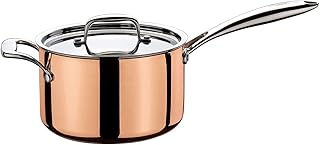 Spring Culinox - Casseruola in acciaio inox, rame, 20 cm