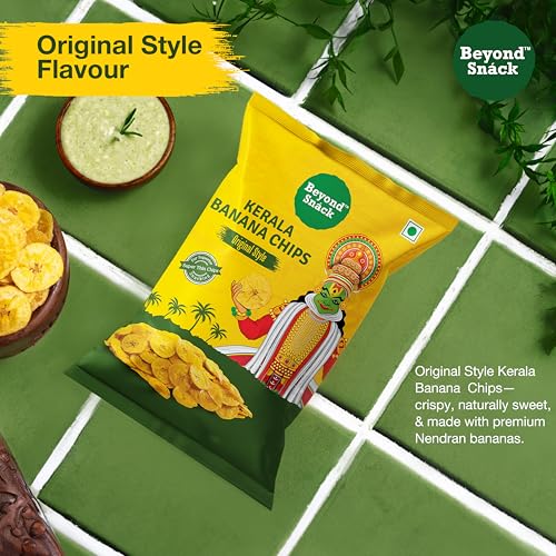 Image of Beyond Snack Kerala Banana Chips - Original Style 30g /26 /25 gms (Weight may vary)