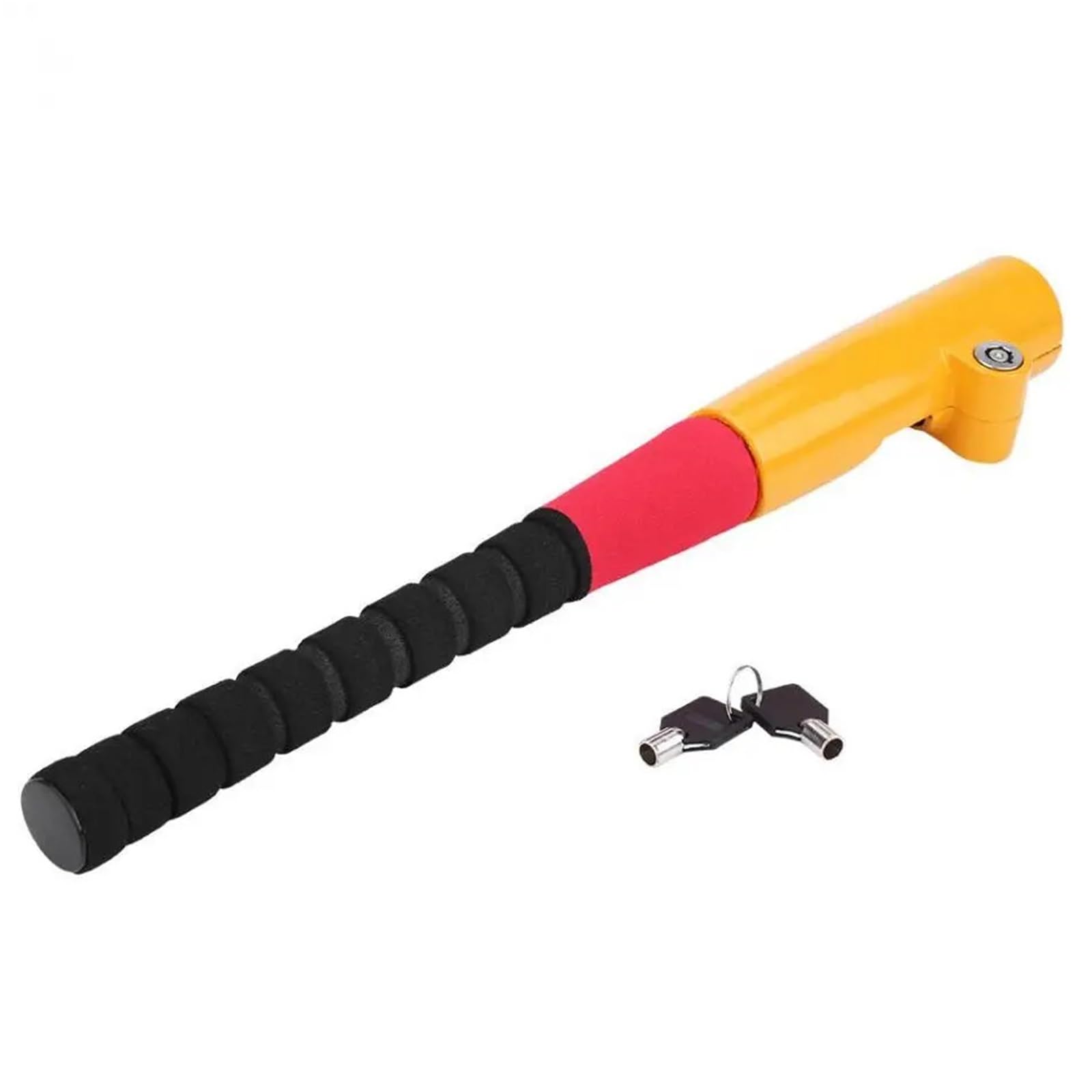 Steering Wheel Lock Car Steering Wheel Lock Baseball Anti Theft with 2 Keys with Tough-Steel Construction Enhance Automobile Security Car Anti-Theft Locks