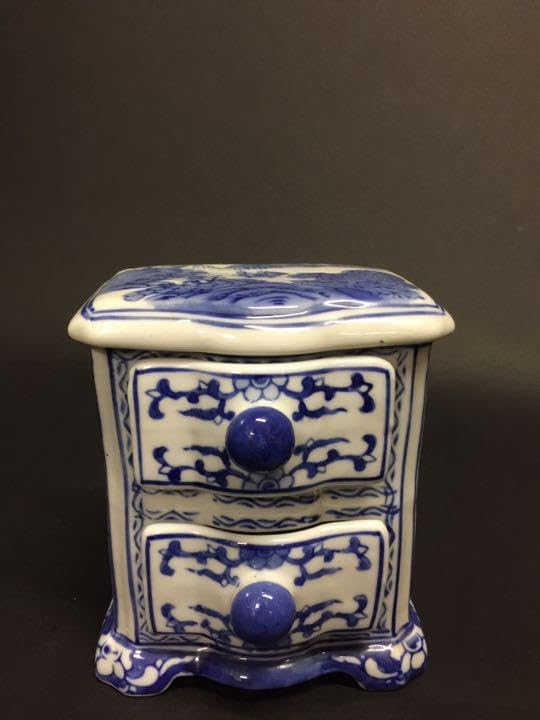 Amazon.co.jp: 中国 明時代 官窯 釉裏紅五爪龍文偏壺 高さ49cm |景徳