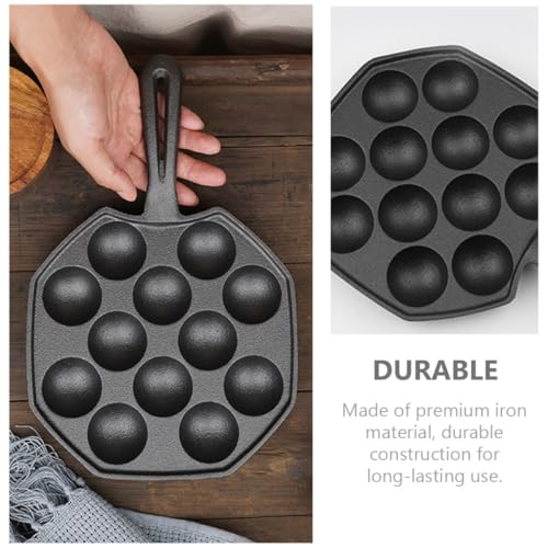 Poêle en fonte pour cuisson uniforme d'escargots traditionnels - 6