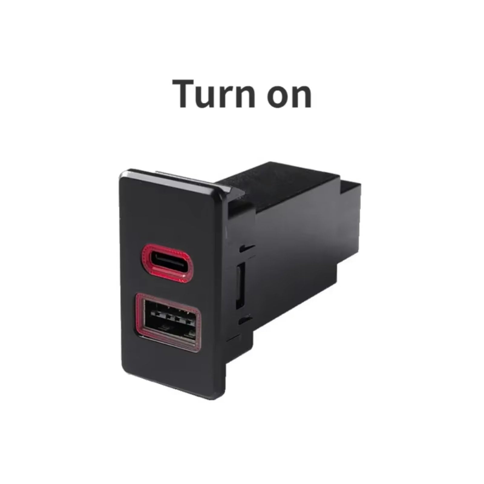 Presa USB Console Compatibile Con Nissan Per Paladin 12V Ricarica Rapida Auto A Doppia Porta QC3.0 Presa Interfaccia PD Di Tipo C Caricabatterie Ricambi Auto