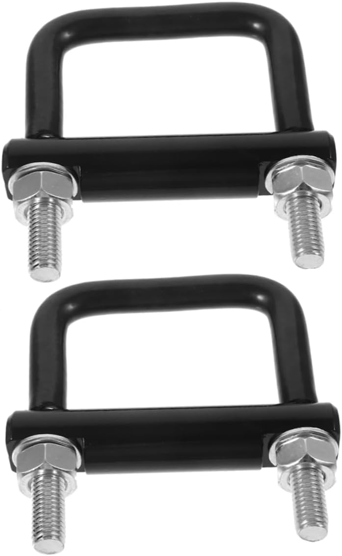 2pcs Heavy Duty Rattle Clamp for Trailer Hitch Stabilization Secure Towing for American Trailers Metal Construction to Prevent Movement and Noise