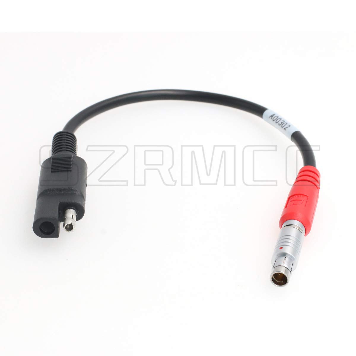 SZRMCC A00302 Fischer Cable de alimentación Macho de 5 Pines a SAE de 2 Pines para Top-con GPS Hiper Series Legacy Series GA GB Plus GR-3 GR-5 (A00302)