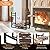 PHI VILLA Heavy Duty Firewood Racks Indoor/Outdoor Log Rack with Kindling Holder, 30 Inches Tall, Black