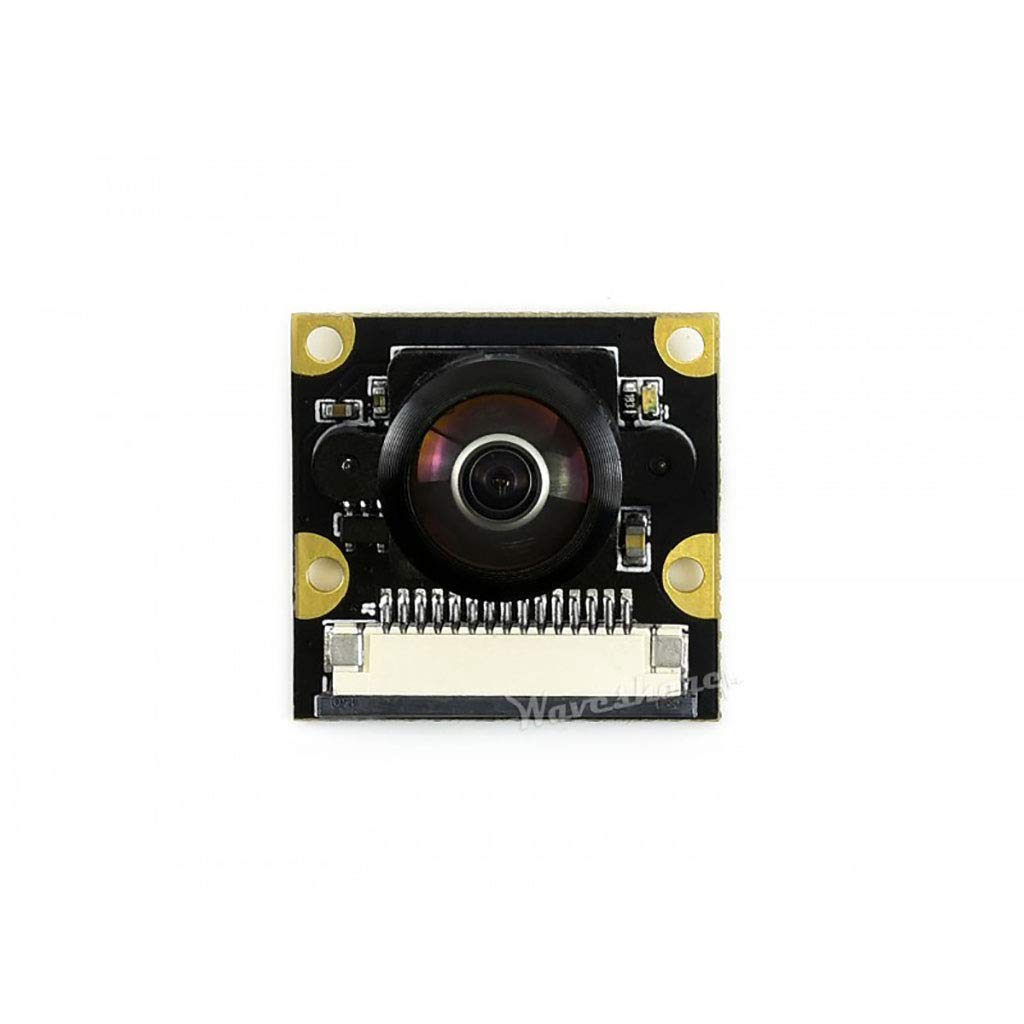 Waveshare IMX219-200 Camera Support NVIDIA Jetson Nano Developer Kit with IMX219 Sensor 8 Megapixels 200° FOV Wide Viewing Angle 3280 × 2464
