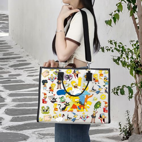 Bolsa Tote Fans Homer & Bart Marge Lisa Maggie miniatura 2