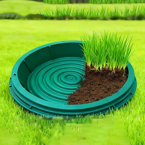 Couvercle de regard robuste et vert pour une fermeture d'égout durable - 2