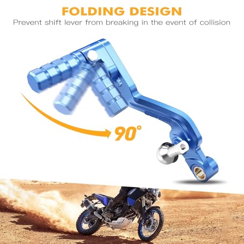 Levier de vitesses pliable Tenere 700 pour éviter la casse en enduro - 4