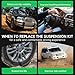 AUQDD 6Pc Front End Suspension Kit Fit For 12-18 To-yota Prius V, 17-18 Corolla iM /08-15 Sc-ion xB, 2 Lower Control Arm w/Ball Joint 2 Sway Bar Link 2 Outer Tie Rod End (# K641289 ES800341 K750043)