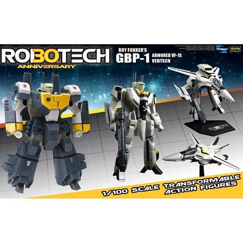 Robotech 30th Anniversary Roy Fokkers GBP-1S Heavy Armor Veritech Transformable Action Figure by Toynami