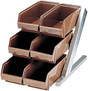 エムテートリマツ MT DX Organizer, 3 Column, 2 Rows, Brown
