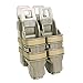 Loglife Tactical Pistol Mag Pouch Magazine Bag Holster Fast Mag Pistol2 5.56 M41 Attach Molle System DE