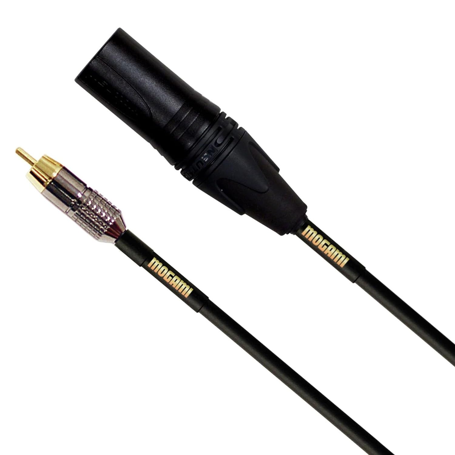 Mogami Oro XLRM RCA 06 XLR maschio a RCA Cavo Patch 6 piedi