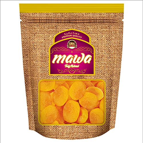 Mawa Dried Apricots 500g | Apricots Dried from Mawa Dry Fruits Variety | Dried Fruits |Size 1 Jumbo | Resealable zipper Pouch 500g