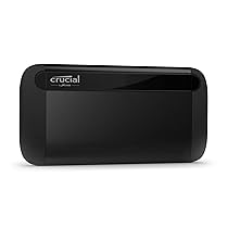 Crucial X8 1TB Portable SSD Up to 1050MB/s USB 3.2 External Solid State Drive, USB-C, USB-A CT1000X8SSD9