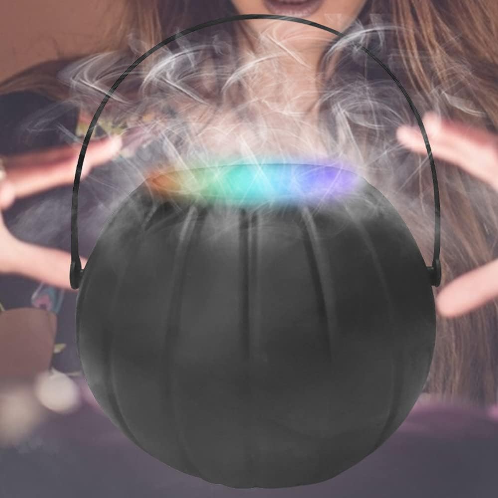 Halloween Mist Maker 7 Color Changing LED Light Halloween Mist Fogger