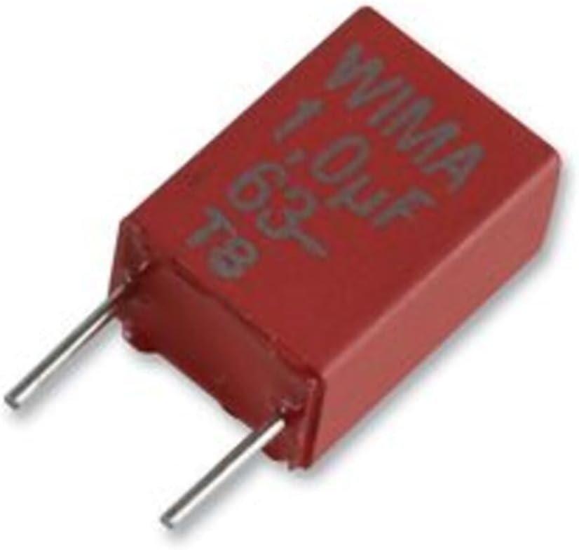 WIMA MKS2C031001A00KSSD CAPACITOR FILM, 0.1UF, 63V 10% (10 pieces)