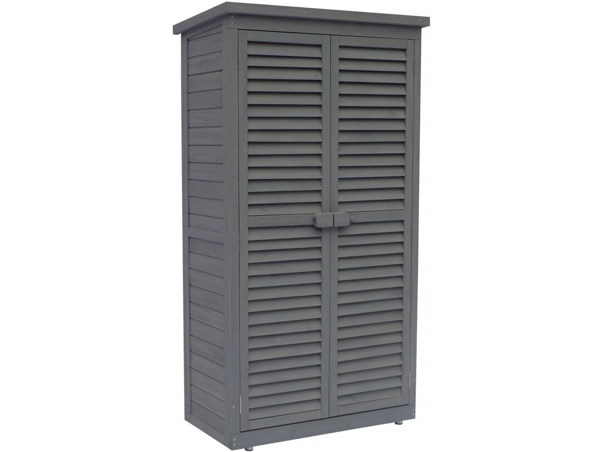 Armoire de Jardin Space - 87 x 46.5 x 160 cm - Anthracite