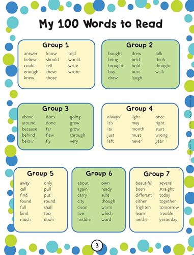 100 Words Kids Need to Read by 3rd Grade: Sight Word Practice to Build Strong Readers - Image 4
