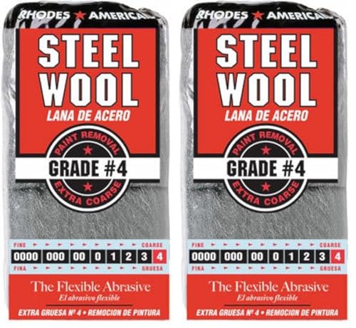Image of HOMAX Products 10121116 Number 4 Steel Wool Pad, 24-Pack