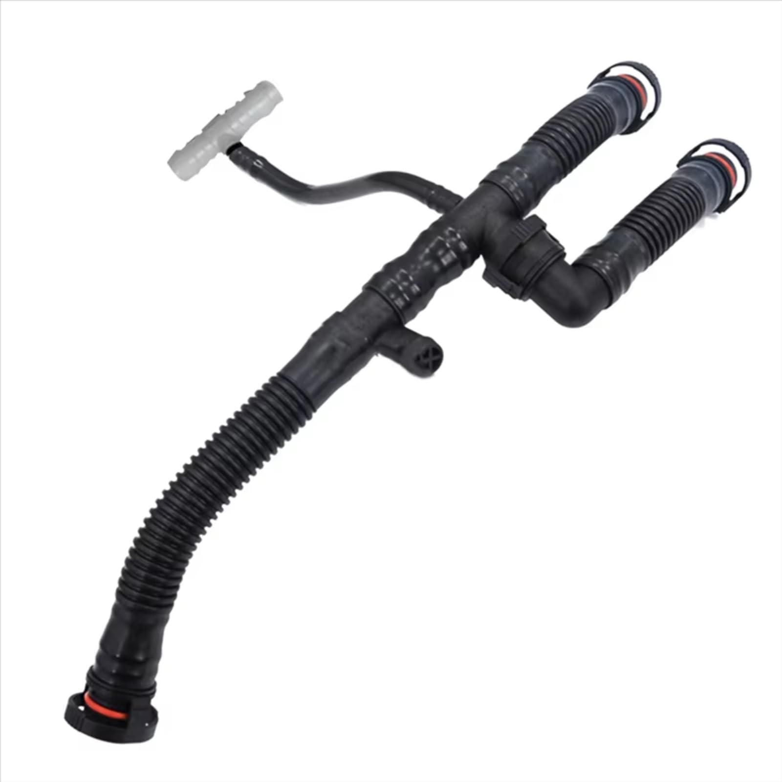 Fvoirss One Color Engine Breather Vent Hose Compatible With Porsche For Cayenne For Turbo S Sport 2008 2009 2010 Pcv Crankcase Breather Tube Vent Line Exhaust Hose 94810724553 21348Bg