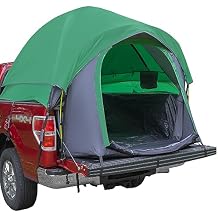 Truck Bed Tent - Water-Resistant Vented Camper Shell - Fits 5.5 to 6ft Truck Bed - 2 Person Camping Tent with Carry Bag by Wakeman Outdoors