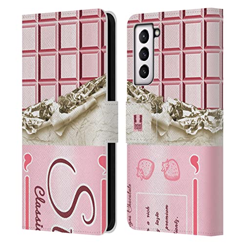 Coque Samsung S21 FE 5G Head Case Berry : protégez votre écran des rayures avec style portefeuille