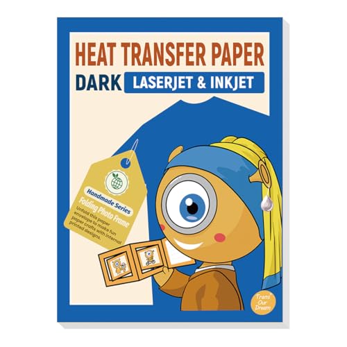 TransOurDream Heat Transfer Paper for Laser & Inkjet Printer (10...