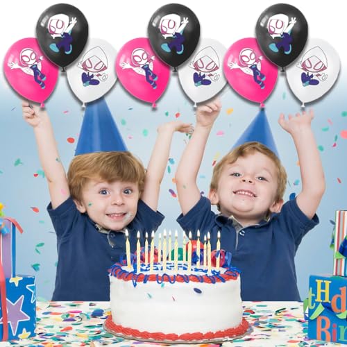 image for Generic 42pcs Spidey Birthday Party Supplies Pack Includes，Banner，