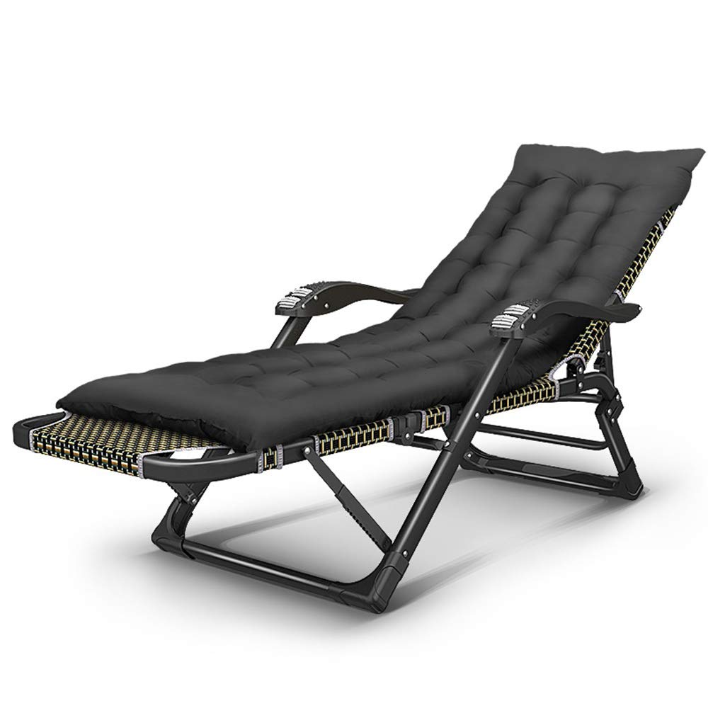 Axdwfd Sedie a sdraio Lounge Chair, schienale pieghevole pausa pranzo multifunzionale sedia a sdraio sedia a sdraio spiaggia casa sedia letto leggero portatile sedia 178x52x25 cm