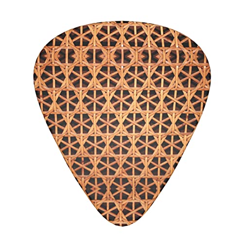 Ensemble de 12 médiators de guitare à grille tissée en osier pour guitare acoustique, guitare électrique, contrebasse… - Les Beatles, Paul McCartney, John Lennon, RIngo Starr, George Harrison Ensemble de 12 médiators de guitare à grille tissée en osier pour guitare acoustique, guitare électrique, contrebasse…