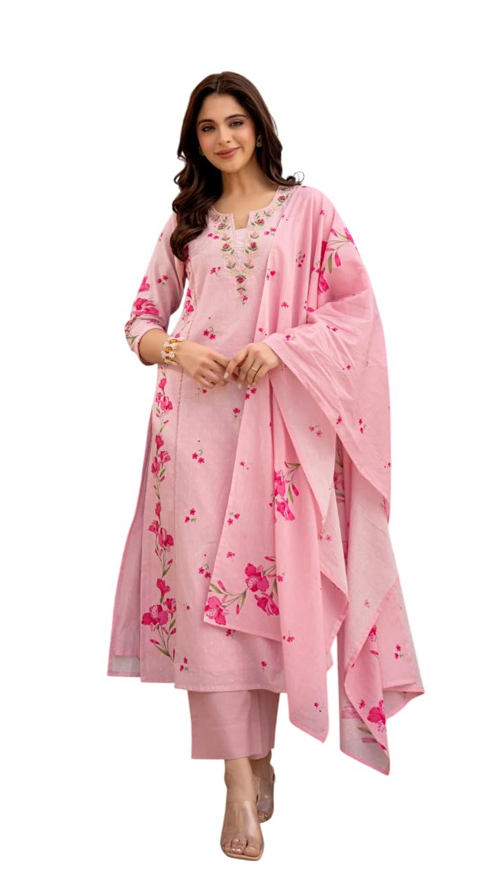 Women's Cotton Suit Set, Formal Occasion Wear