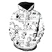 Produktbild Jonp Pullover Sweatshirts 3D Druck Unisex Herren Damen Hoodie Cosplay Kapuzenpullover Bunt Langarm Coole Sweatshirt mit Drawstring Taschen Snoopy