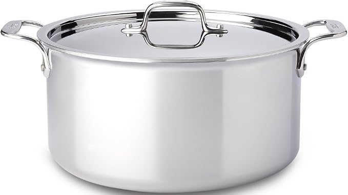 All-Clad D3 3-Ply Stainless Steel Stockpot 6 Quart