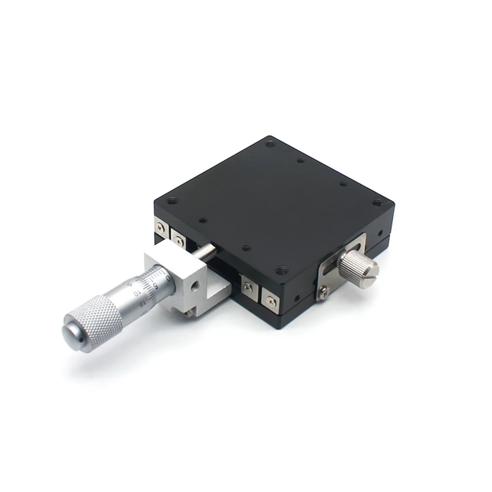Micrometro de Perilla de 60 x 60 mm, Mesa Deslizante con guía de riel, Tipo Desplazamiento, LGX60-R, LGX60-L, LGX60-C (LGX60-C)