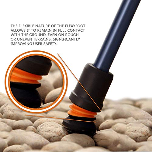 Canne de marche Derby Flexyfoot dotée d'un système absorbeur de chocs - 3