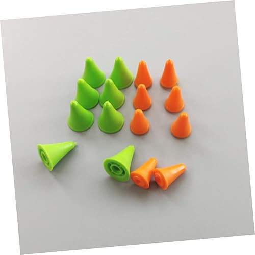 Miniatura 5 de COHEALI Kits de 20 unids Kit de tejido de punta de aguja Tapón Herramientas Agujas Cubierta de punto Kit de ganchillo Juego de herramientas de tejer